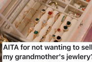 Woman’s Father Urges Her to Sell Her Late Grandmother’s $10K Sapphire Jewelry For Cash, But She Refuses To Let Go Of The Heirloom
