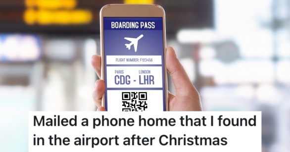 woman holding a phone