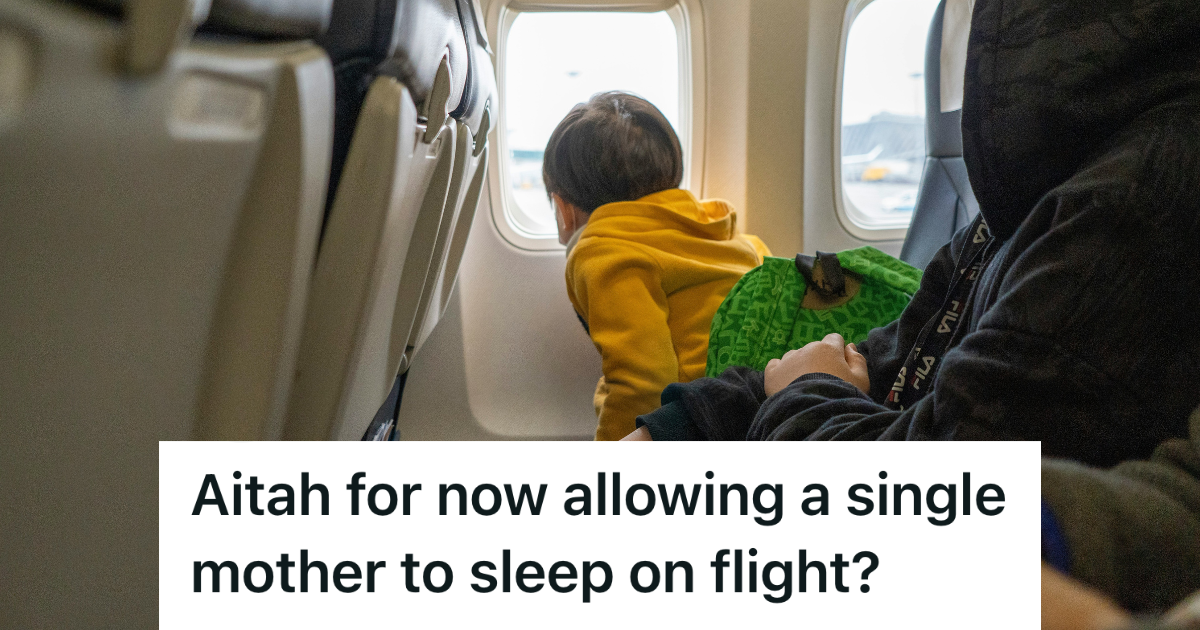 kid looking out airline window