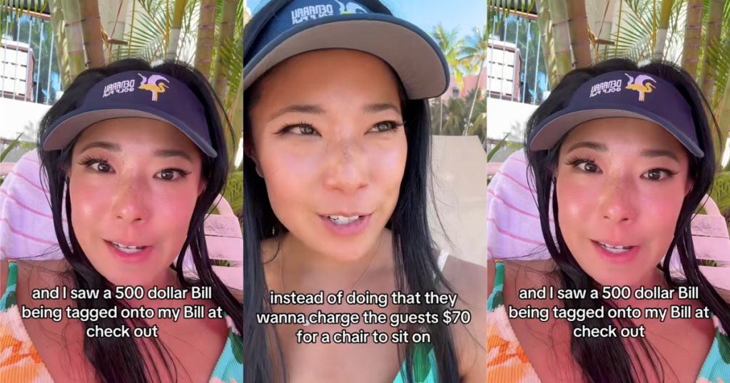 woman talking about travel