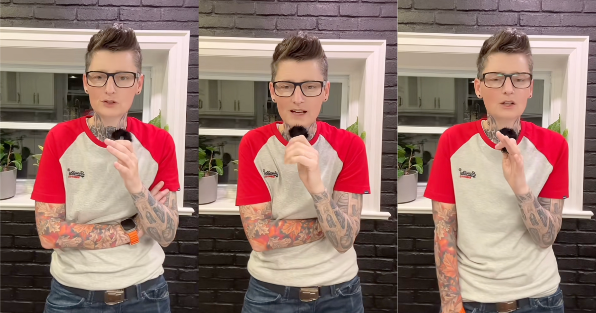 A TikTokker Said She Knows Why The Timer On Your Washing Machine Isnt Accurate woman talking about dryers