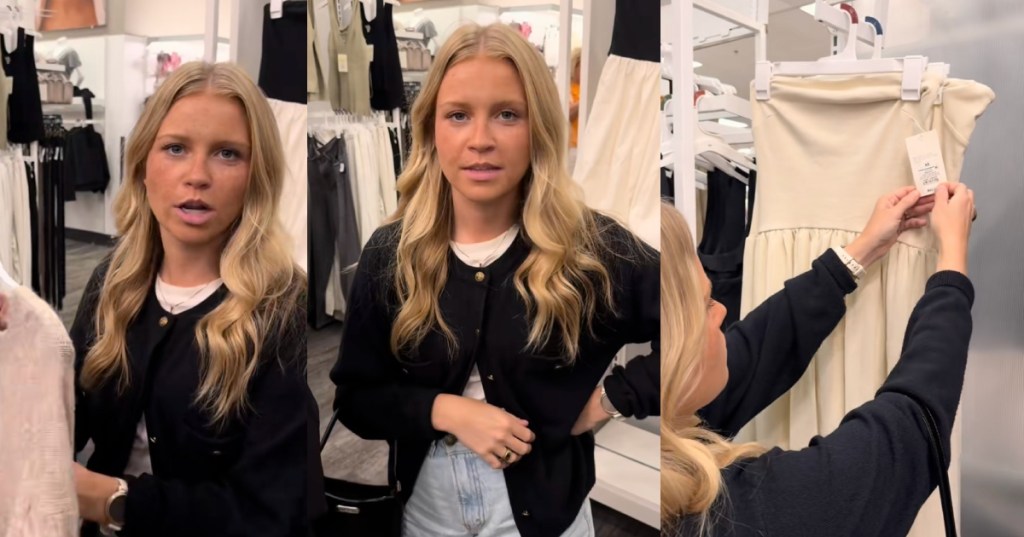 woman shopping at target