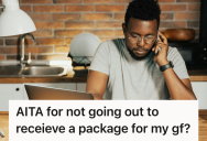 Boyfriend Chose To Keep Working Instead Of Greeting His Girlfriend’s Cousin Who Was Delivering A Package, So She Accused Him Of Being Rude To Her Family