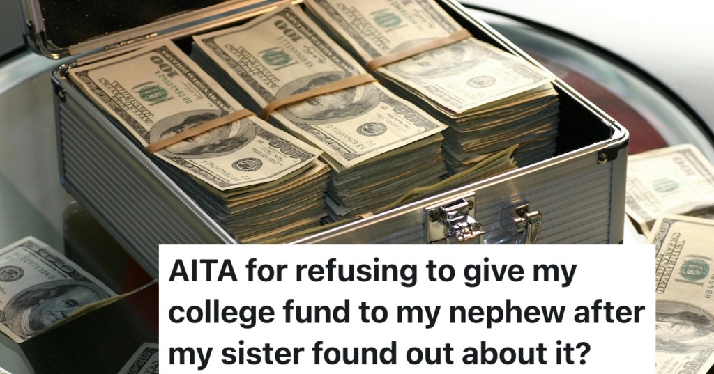 dollar bills wrapped up in a suitcase