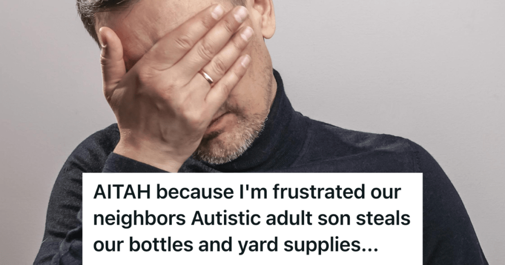 older man facepalming