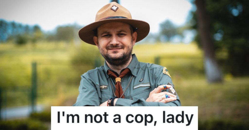 park ranger in uniform