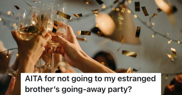 party guests clinking wine glasses