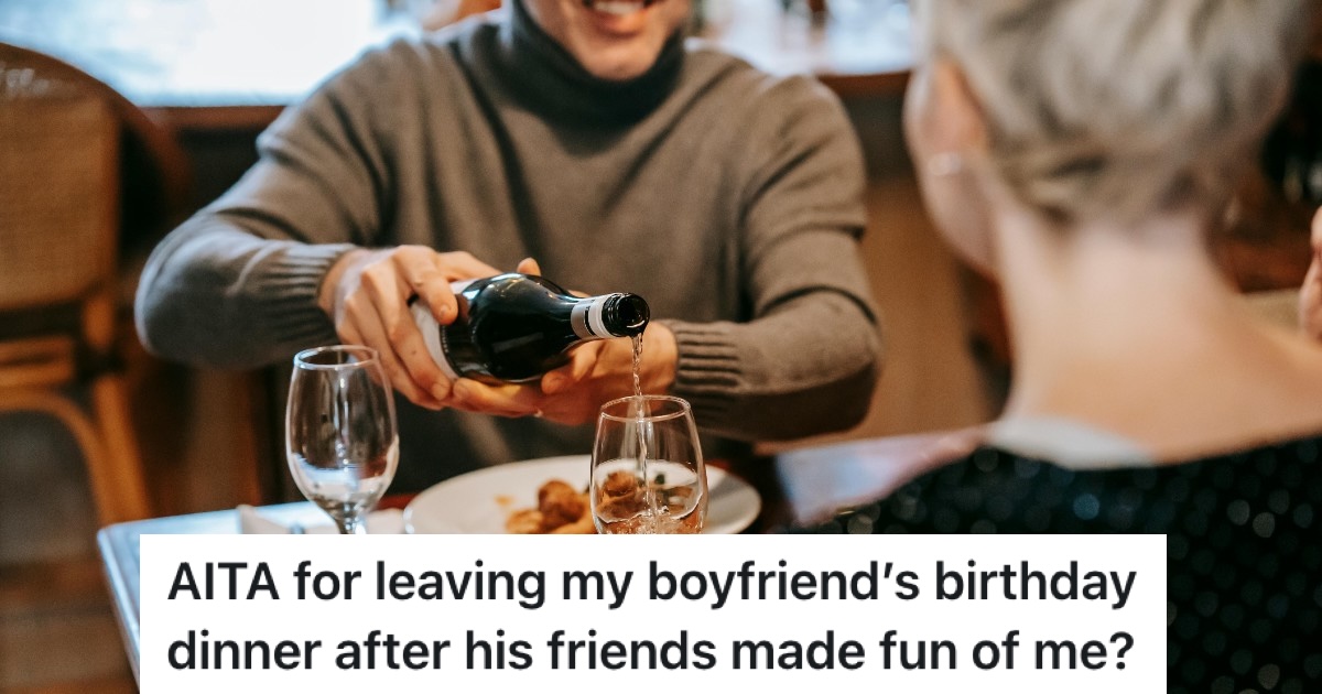 man pouring wine for his date at a restaurant
