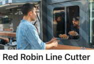 A Fellow Customer Tried To Be Sneaky And Cut The Wait Line, But This Guy Didn’t Hesitate To Make A Scene About It