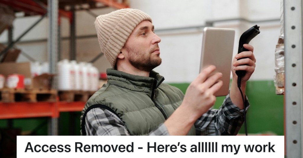 Management Removed His Access To Vital Files At His Job, So He Went Out Of His Way To Prove How Important He Really Was