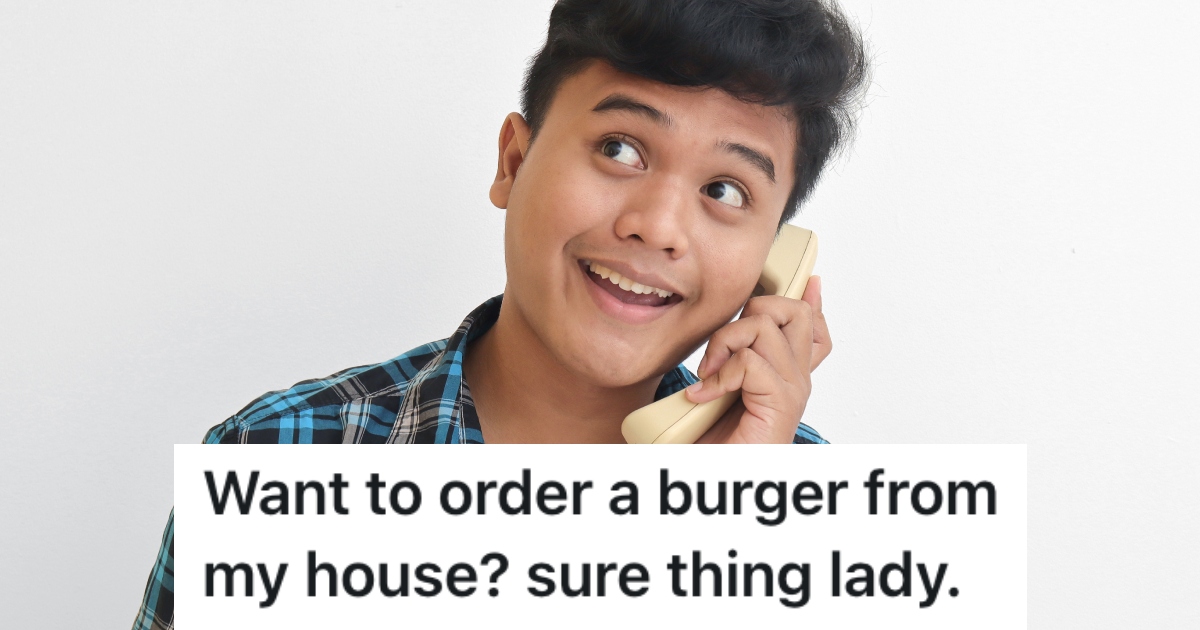 young boy talking on the phone