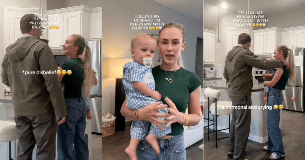 woman talking about pregnancy