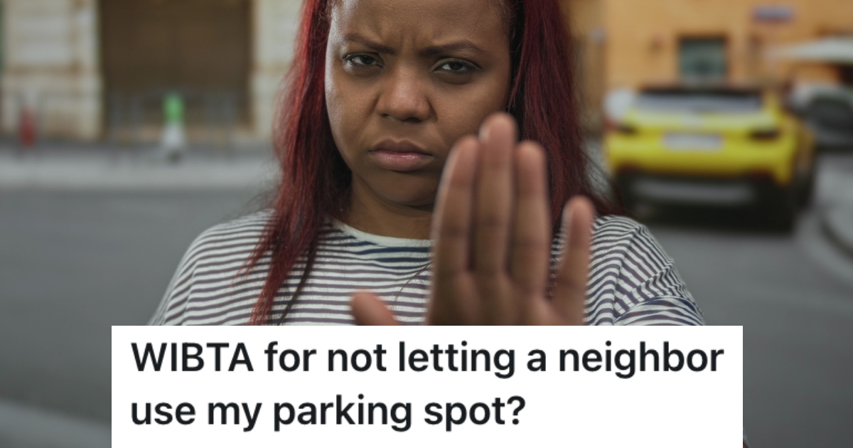 woman holding up her hand