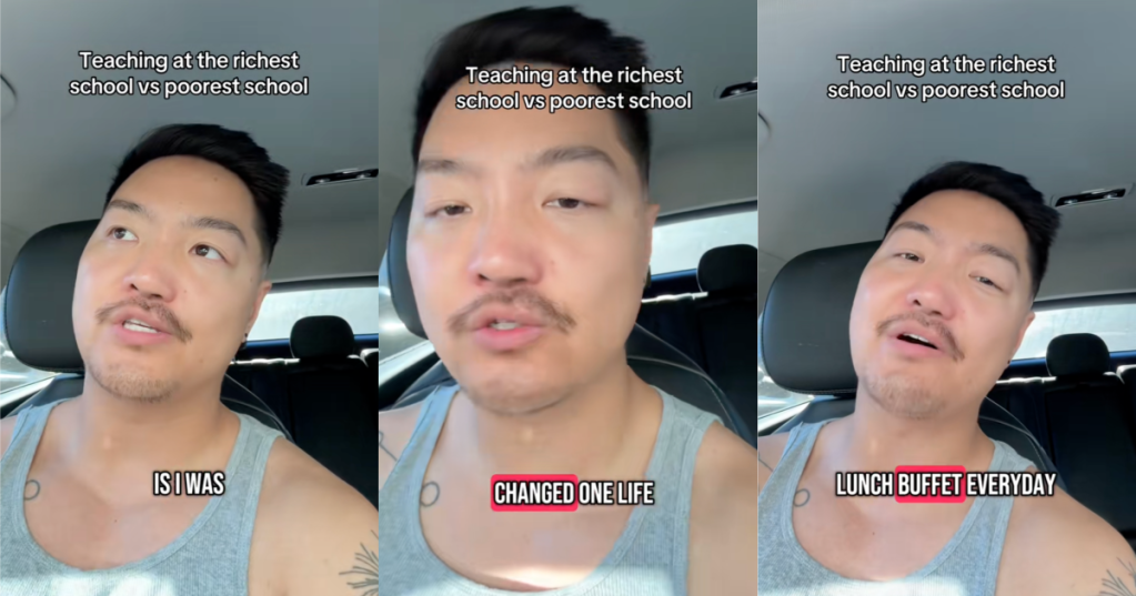 man talking about teaching