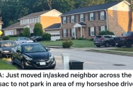 A New Homeowner Asked A Neighbor Not To Park In Front Of His House Anymore, And The Guy Went Ballistic