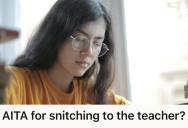 Hardworking Student Watched Her Peers Cheat Through A Difficult Exam, So She Stood Up For What Was Right And Told The Teacher