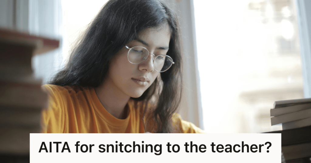 student wearing glasses studying for exam