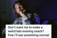 Teen’s Parents Told Him It Was Wrong To Eat A Steak At Night, So He Served Up Payback By Whipping Up Something Sweeter