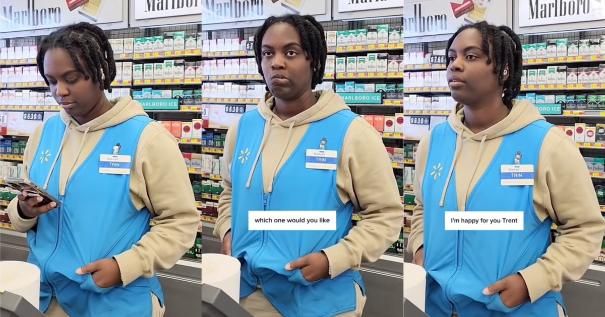 person working in a store