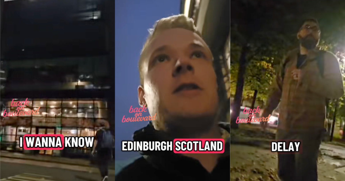 man talking to tiktokkers