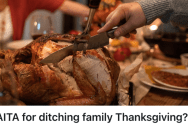 Her Family Wants Her To Travel 500 Miles For Thanksgiving, But She Wants To Bail And Stay Home