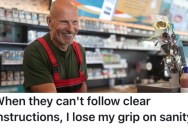 A Gas Station Worker Had A Frustrating Time Giving Instructions To A Customer Who Couldn’t Figure Out The Correct Way To Pay For His Items