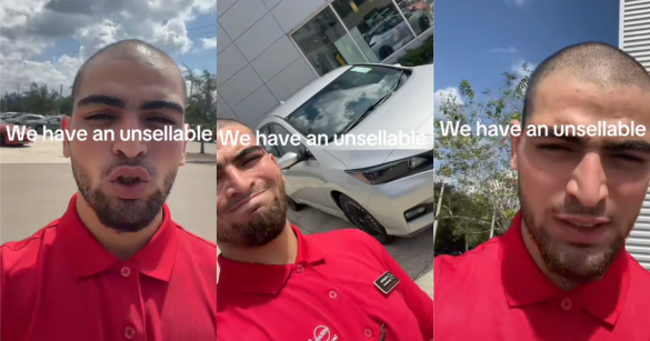 man talking about cars