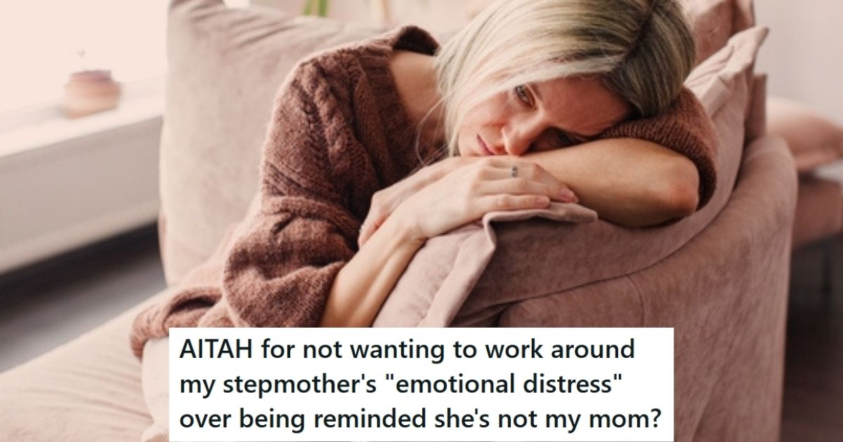 Woman in emotional distress