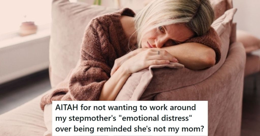 Woman in emotional distress