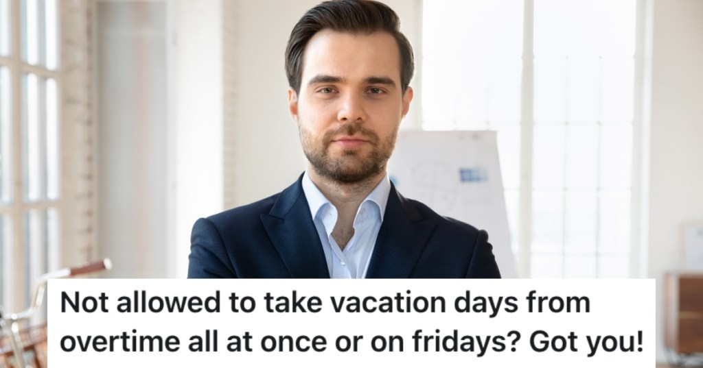 man in an office