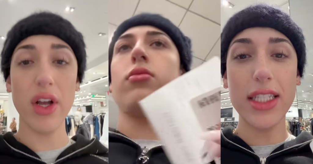 man getting his parking validated