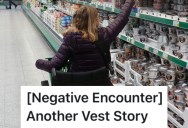 A Wheelchair-Bound Walmart Shopper Wearing A Vest Was Mistaken For a Store Employee, And She Didn’t Try To Keep Her Patience