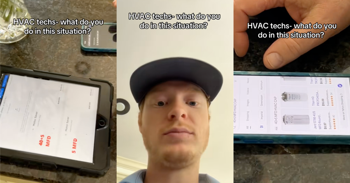 man talking about hvac