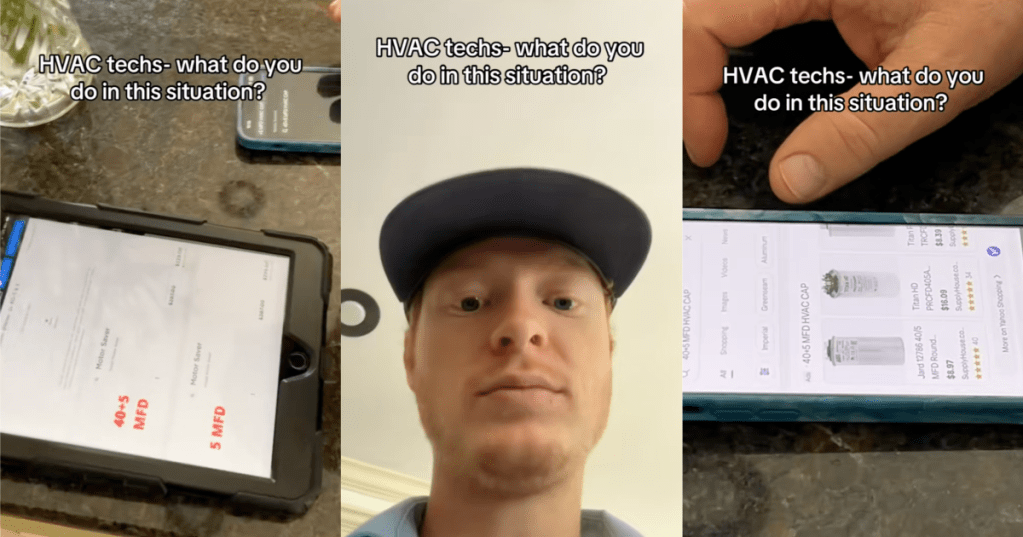 man talking about hvac