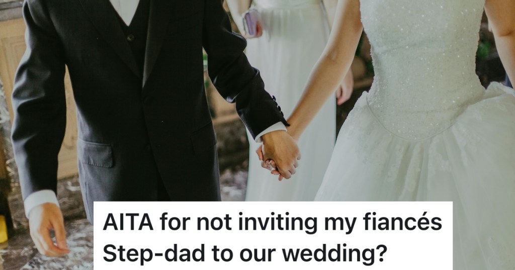 bride and groom holding hands on wedding day