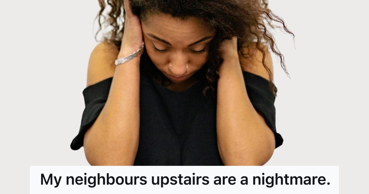 woman covering her ears loud noise