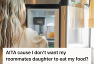 Renter’s Roommate Let Her Kid Eat All The Food Without Paying A Dime, So Her Patience And Her Bank Account Were Starting To Wear Thin
