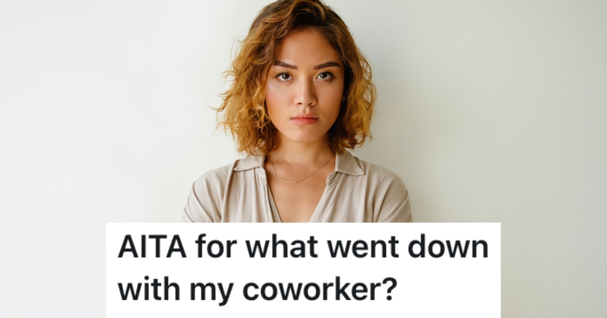 woman with a serious look