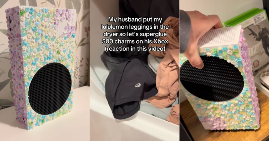 xbox with jewels on it