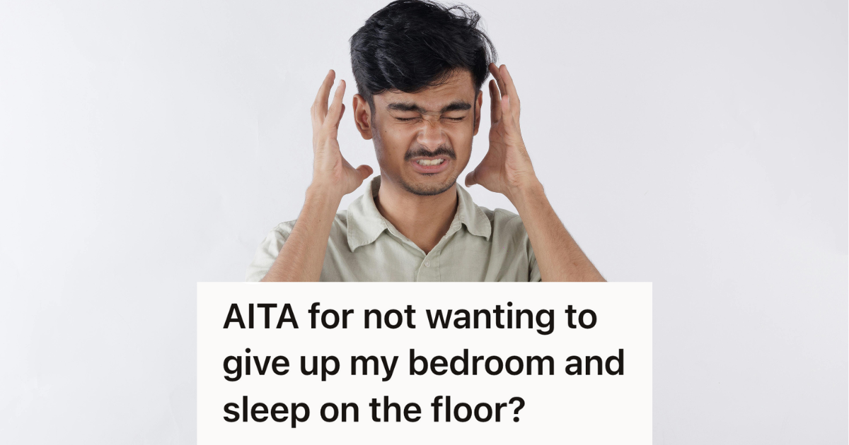 young man looking frustrated