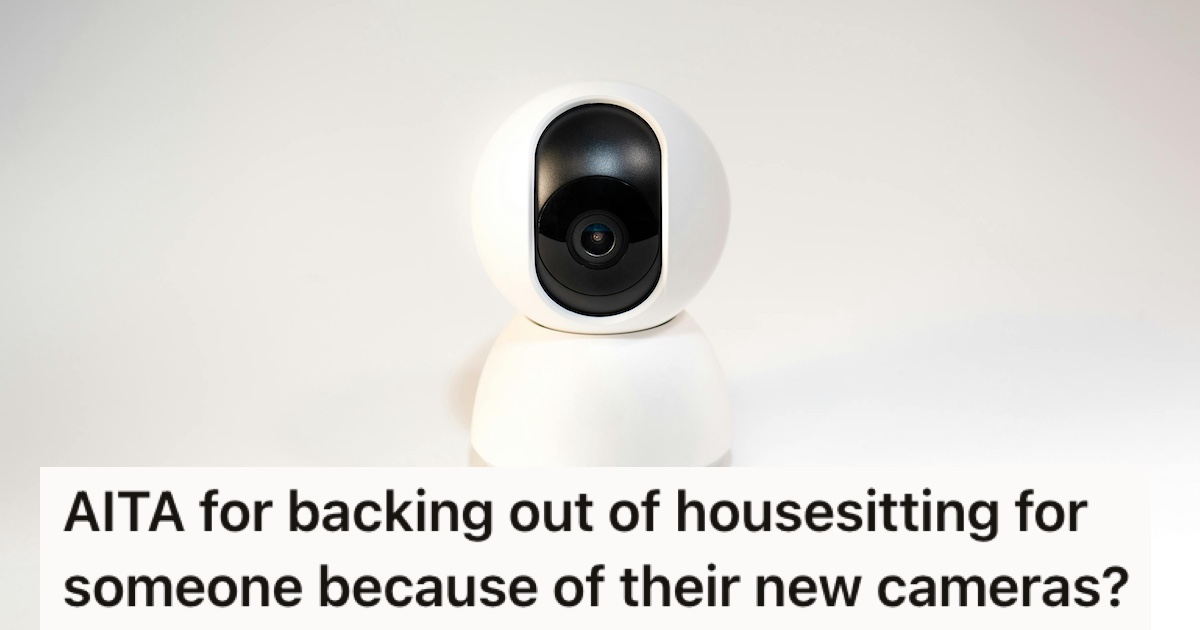 Woman Was More Than Happy To Housesit For Friends, But One Unsettling Fact About Their New Home Security System Had Her Changing Her Mind A home security camera