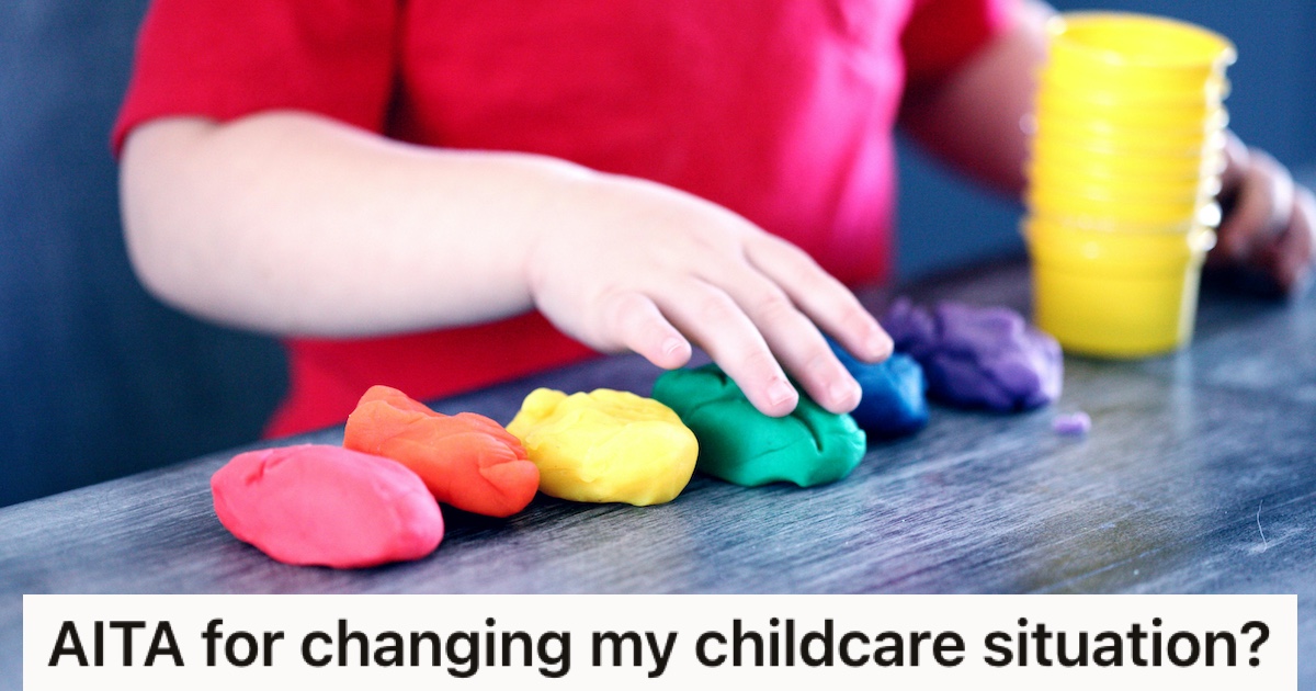 A child playing with modelling clay