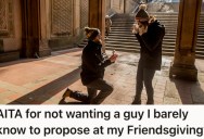 Friendsgiving Is A Hit With His Friends And Family, But When A Loose Acquaintance Threatens To Make It All About Him, He Takes A Stand