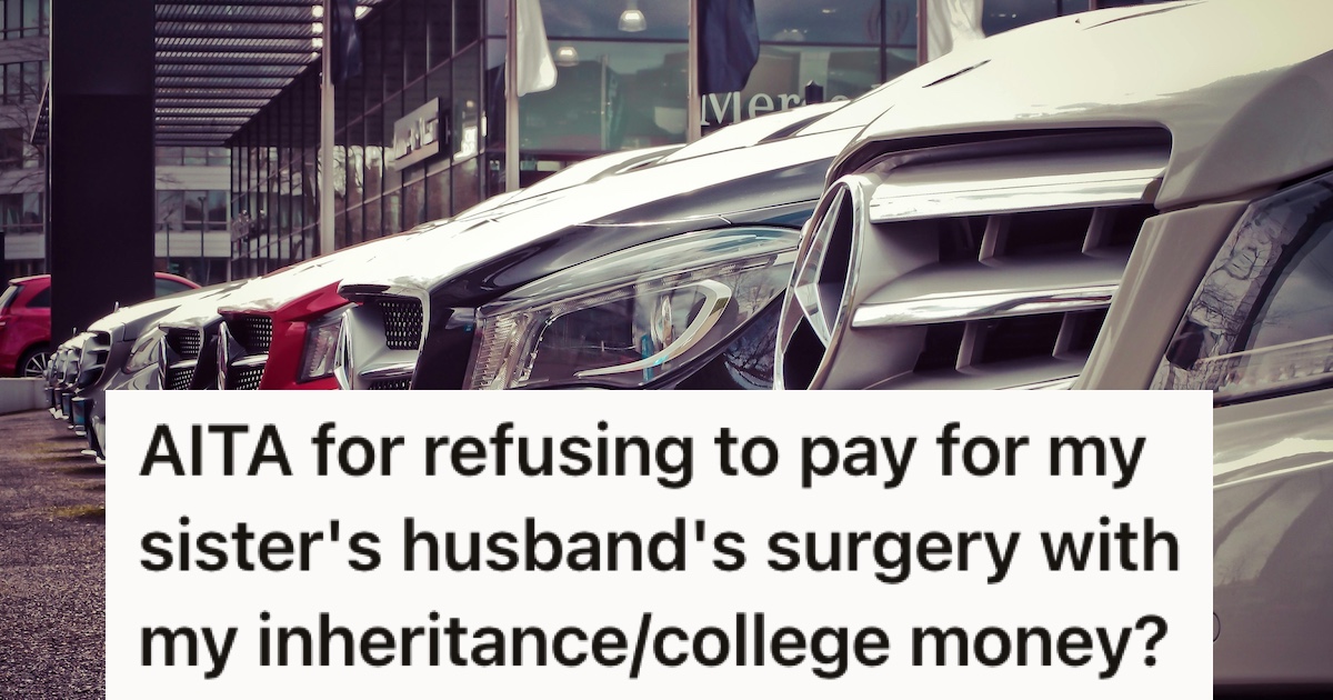 Luxury cars in a lot