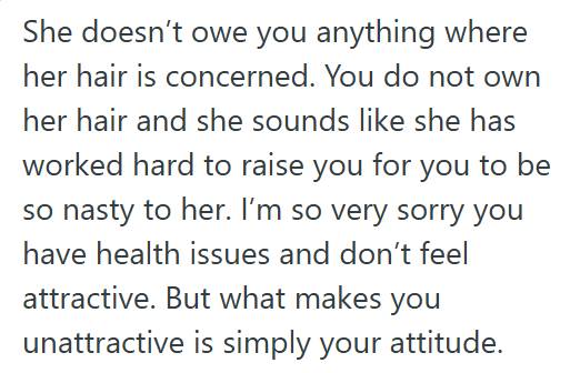 Bald 3 Teenager Feels Humiliated After His Mother Shaves Her Head To Support Him, And Their Argument Ends With Her Calling Him Ungrateful And Ugly