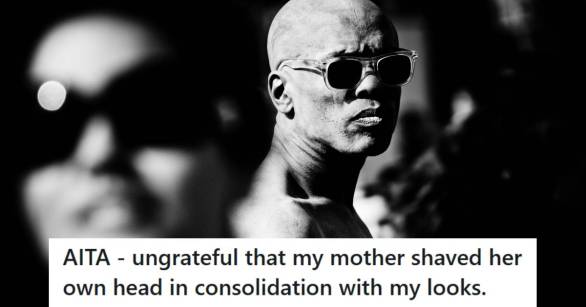 African American man with a bald head, wearing sunglasses to blend in.