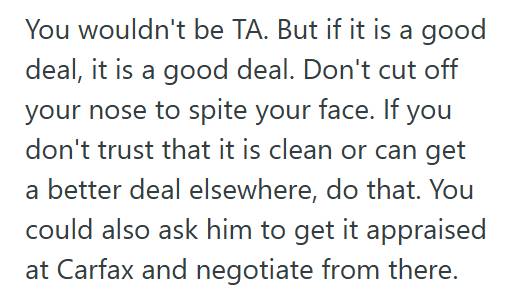 Camry Man Agreed To Buy A Car From His Brother’s Friend At A “Family Discount,” But After Delays And Extra Miles On The Vehicle, He Wants To Back Out