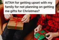 Broke Medical Student Was Expected To Buy Christmas Gifts For Her Younger Cousins, But Her Family Never Gets Her Anything For Christmas