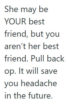 Comment 1 44 Her Friend Went To An Event With Her Boyfriend Instead Of Her, But Then They Broke Up And She Regrets It, So She Basically Said I Told You So