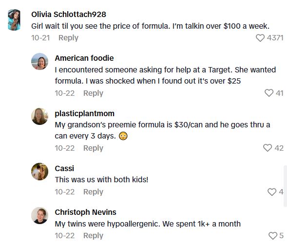 Comment 2 15 Babies Are Cute And Rewarding, But When She Went To Buy Diapers For A Charity, She Found That They Are Also Shockingly Expensive
